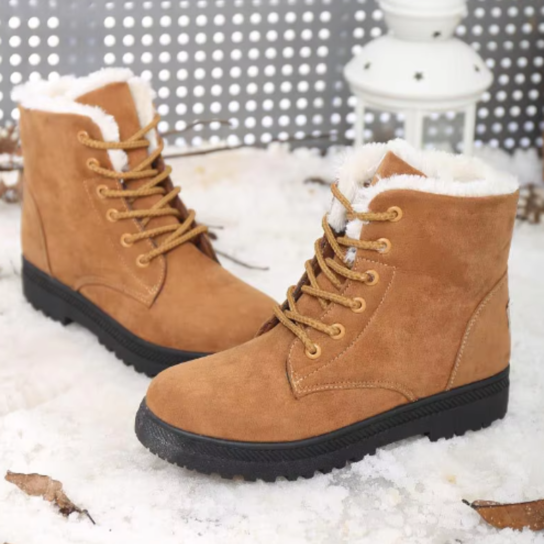 Chaussures Hivernales en Peluche - Confort et Style Féminin