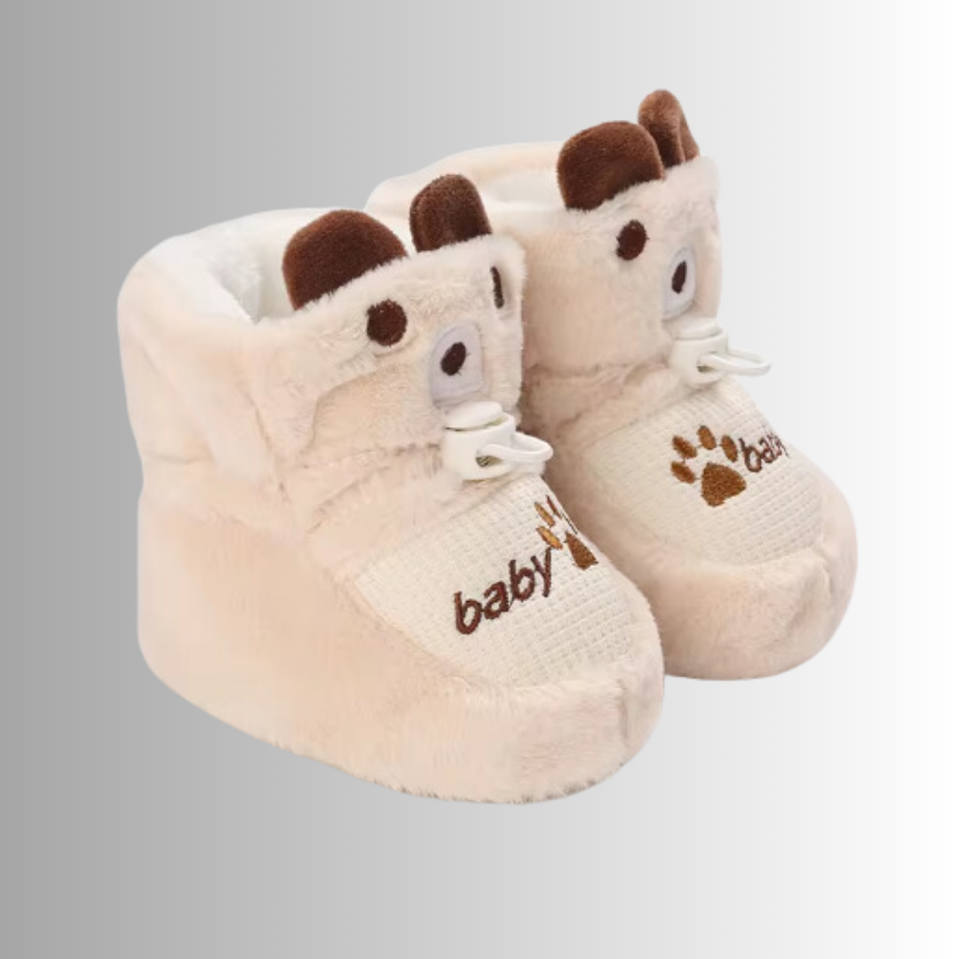 Chaussons Bébé Hiver – Souples et Confortables pour Garçon et Fille