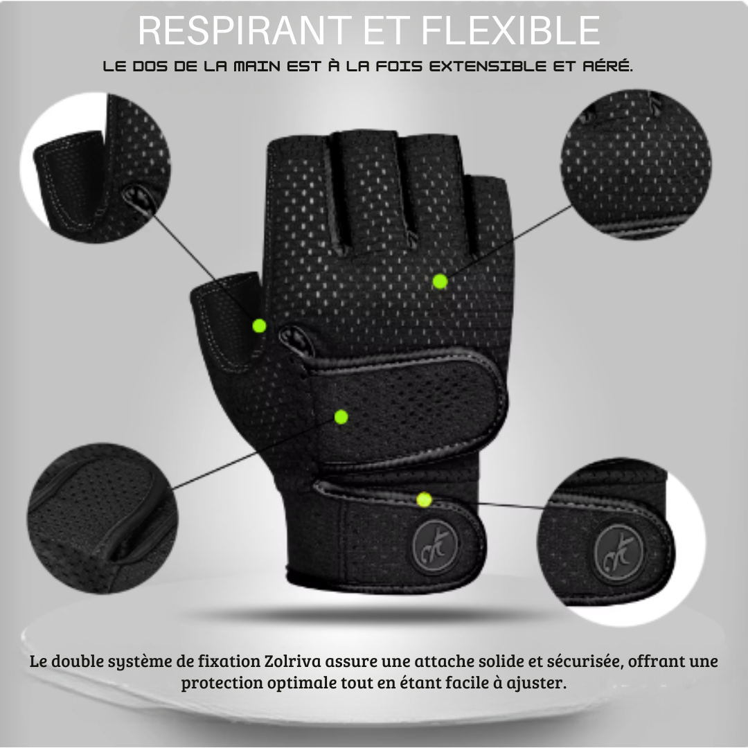 Zolriva Gants Sport - Entraînement Intense