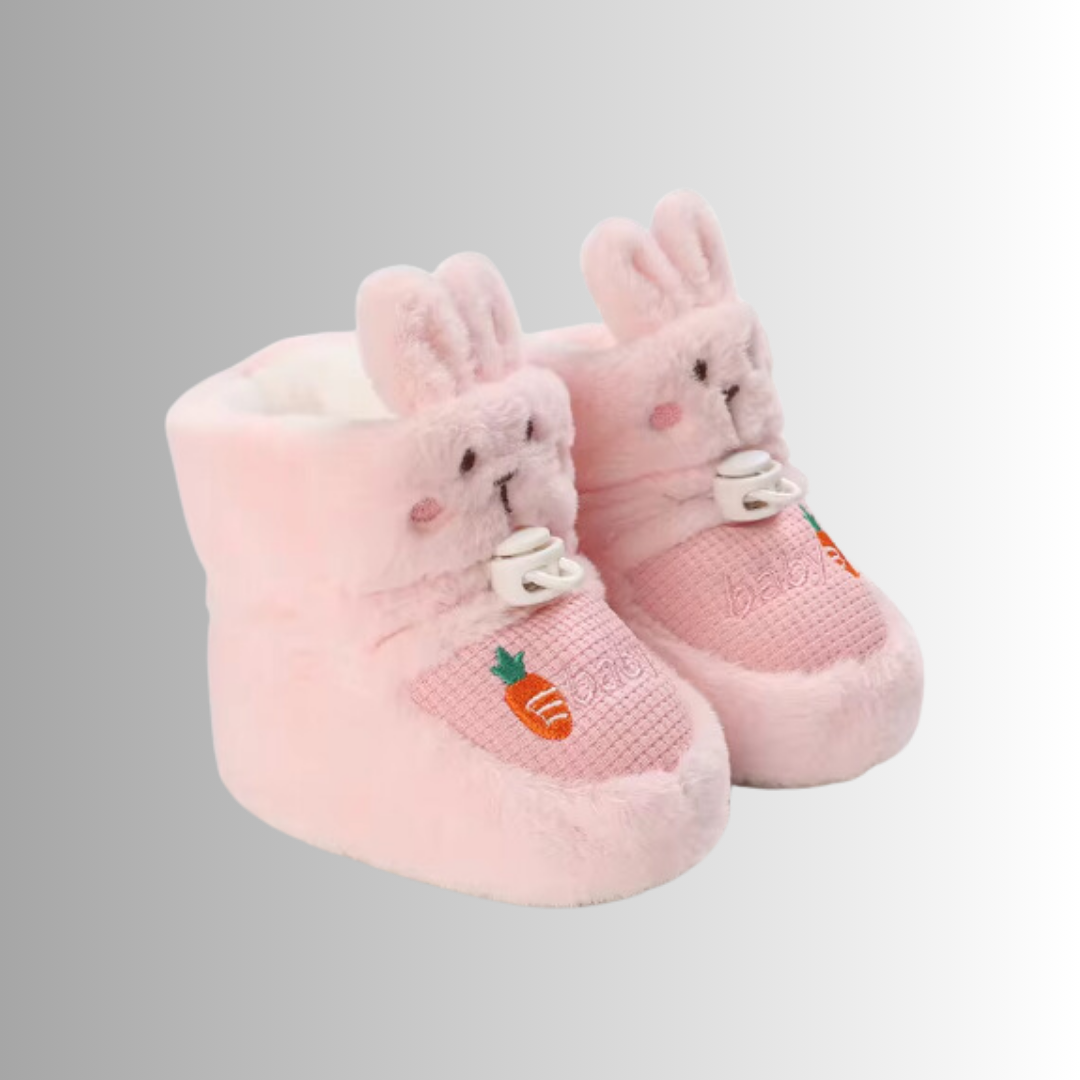 Chaussons Bébé Hiver – Souples et Confortables pour Garçon et Fille