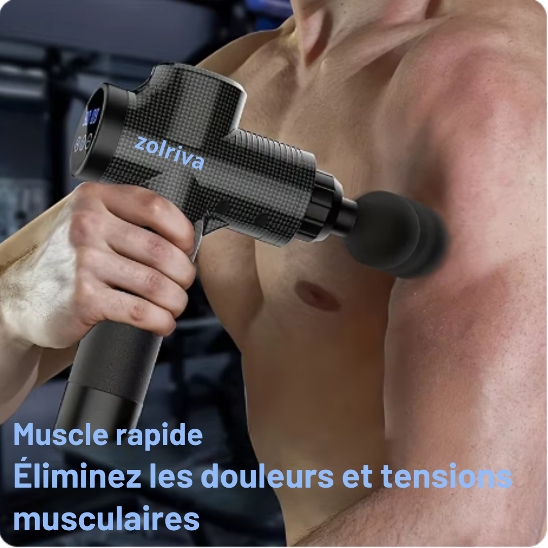 Pistolet de Massage Profond pour Relaxation et Récupération – Hommes & Femmes