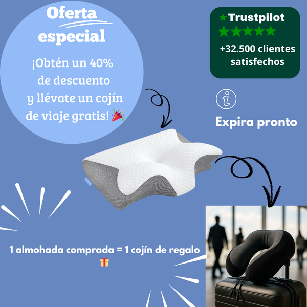 La almohada ergonómica premium