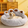 Lit Moelleux en Peluche pour Chiens et Chats – Grand Coussin Confortable