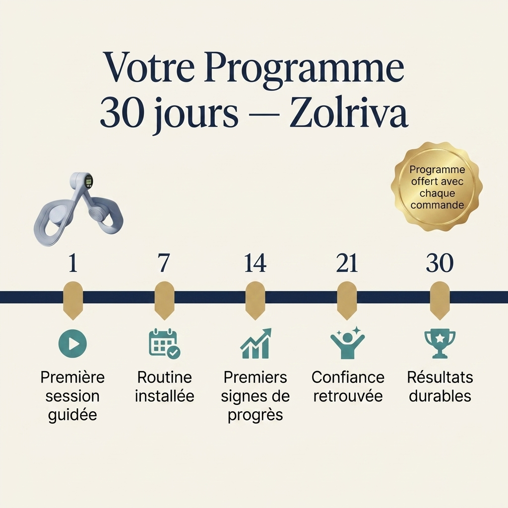 Trainer Zolriva® — Reprenez le contrôle