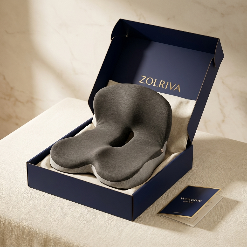 Coussin Zolriva® — Asseyez-vous sans douleur