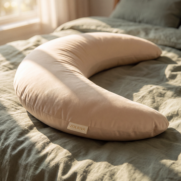 Le Coussin Lune — Enveloppez-vous. Dormez Enfin.
