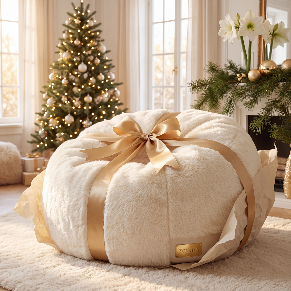 Le Pouf Cocon — Installez-vous. Vous ne voudrez plus bouger.